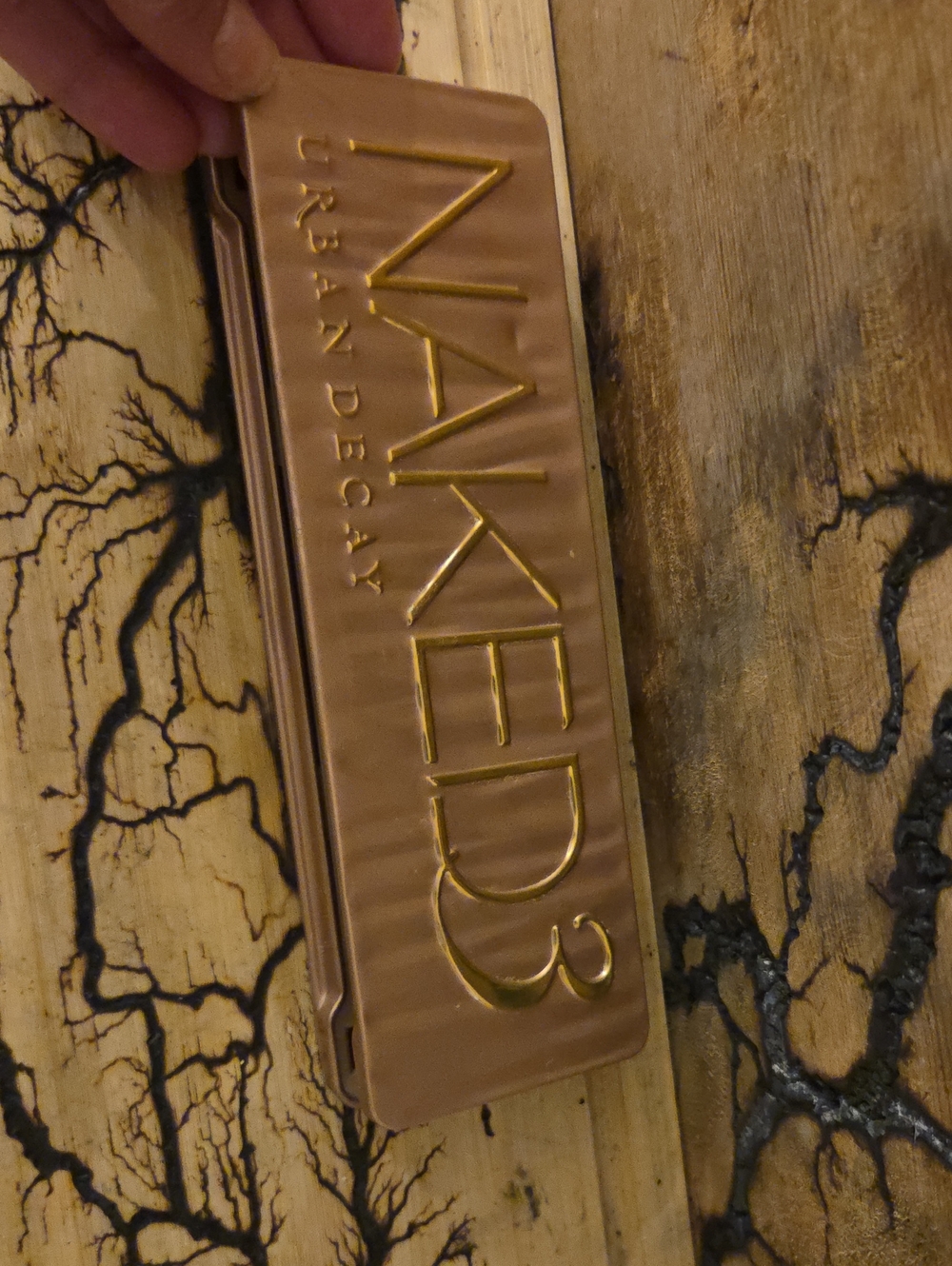 Urban Decay Naked3 Eyeshadow Palette.. 1 Swatched See Pics Not Used. No Brush